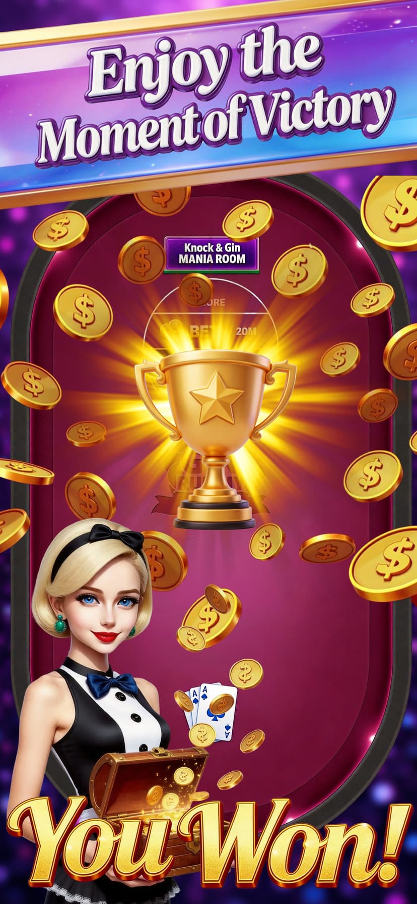 Gin Rummy Mania-No Ads,No Stop screenshot 4 - screenshot