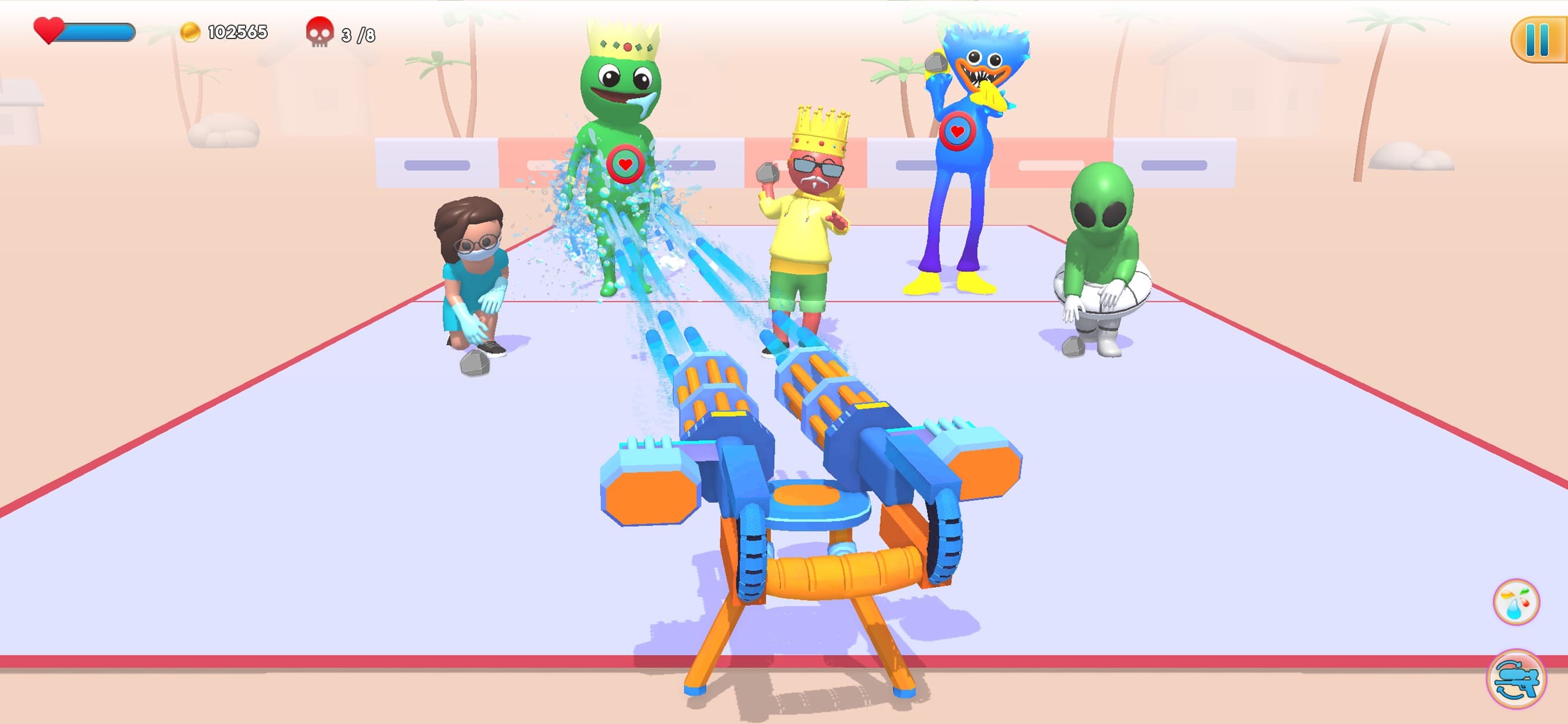 Water Shooting Pool Gun Arena screenshot 3 - screenshot