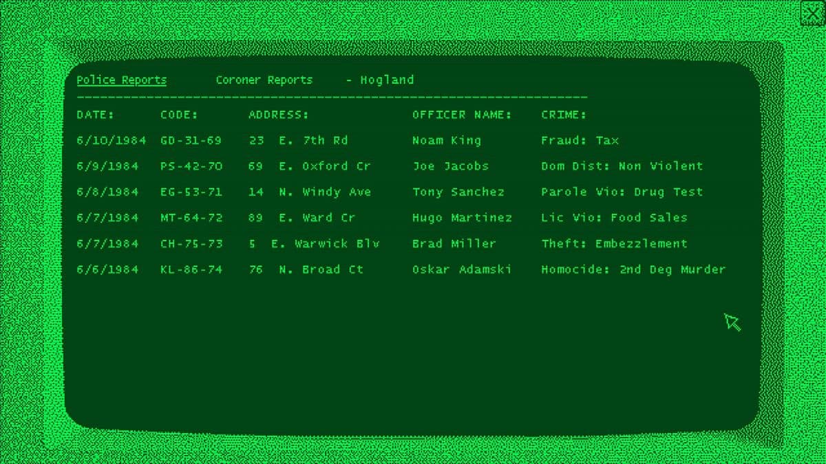 Null - screenshot