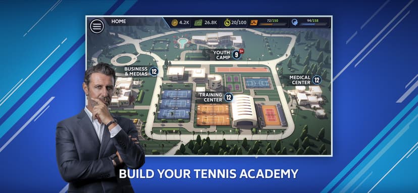 Tennis Manager Mobile screenshot 1 - screenshot