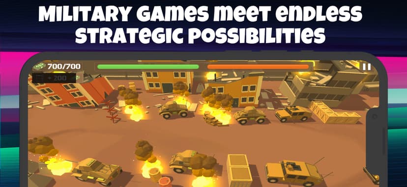 Military Games - Border Wars screenshot 1 - screenshot
