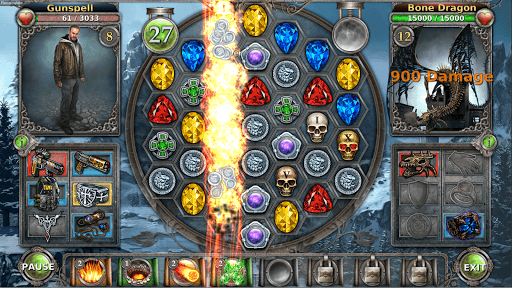 Gunspell - Match 3 Puzzle RPG screenshot 13 - screenshot
