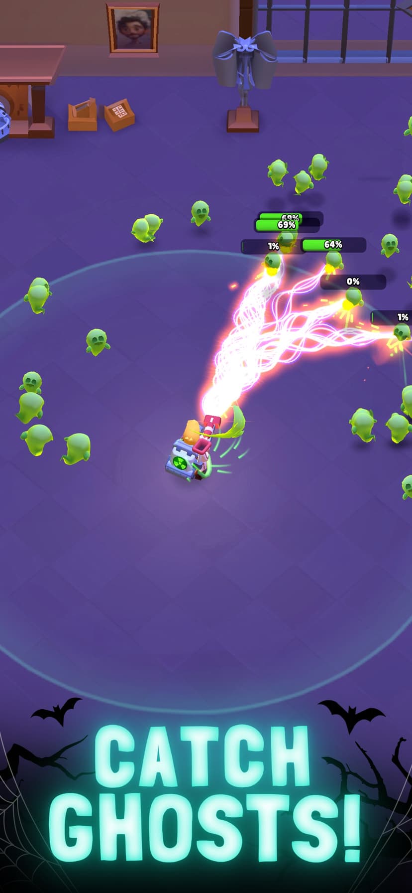Ghost Invasion: Idle Hunter screenshot 1 - screenshot
