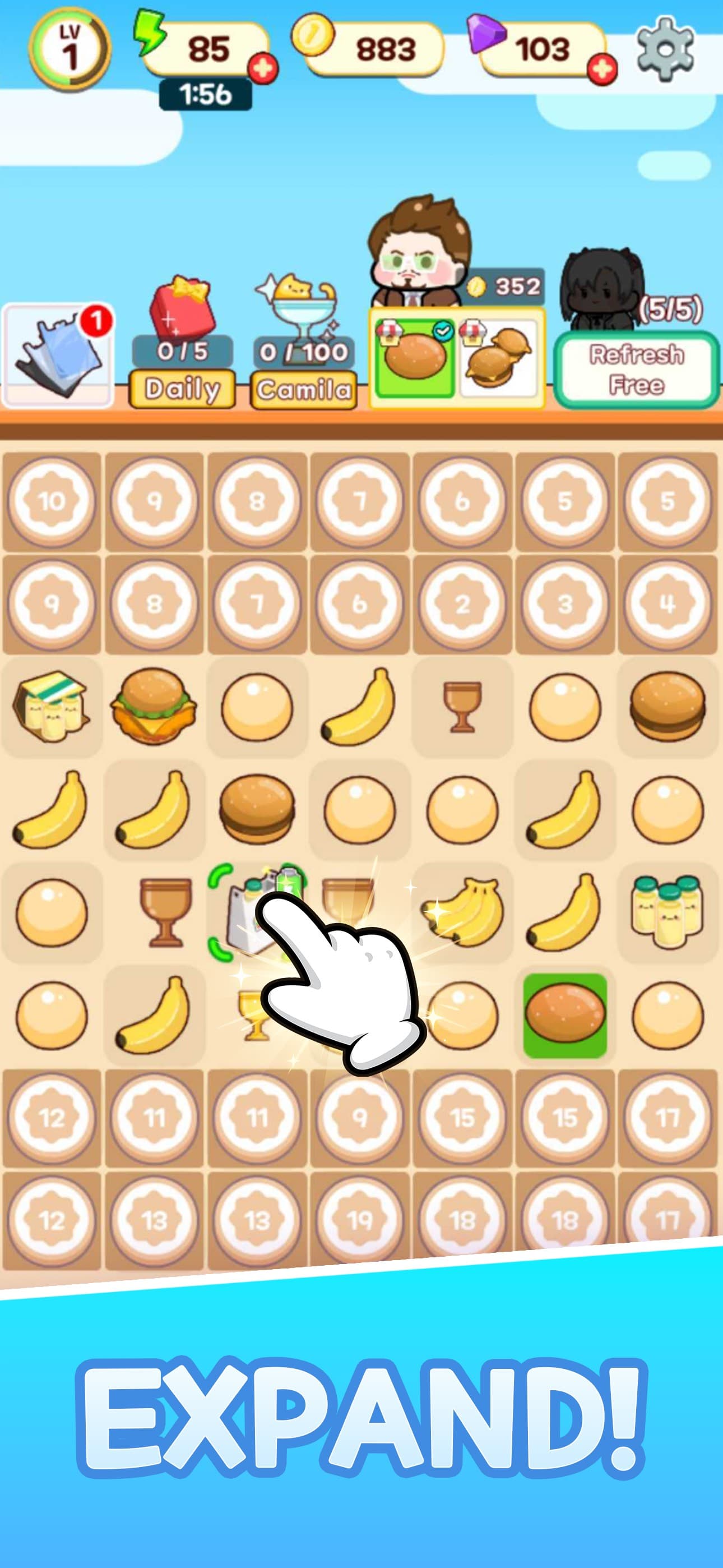 Merge Supermarket : Merge Game screenshot 5 - screenshot