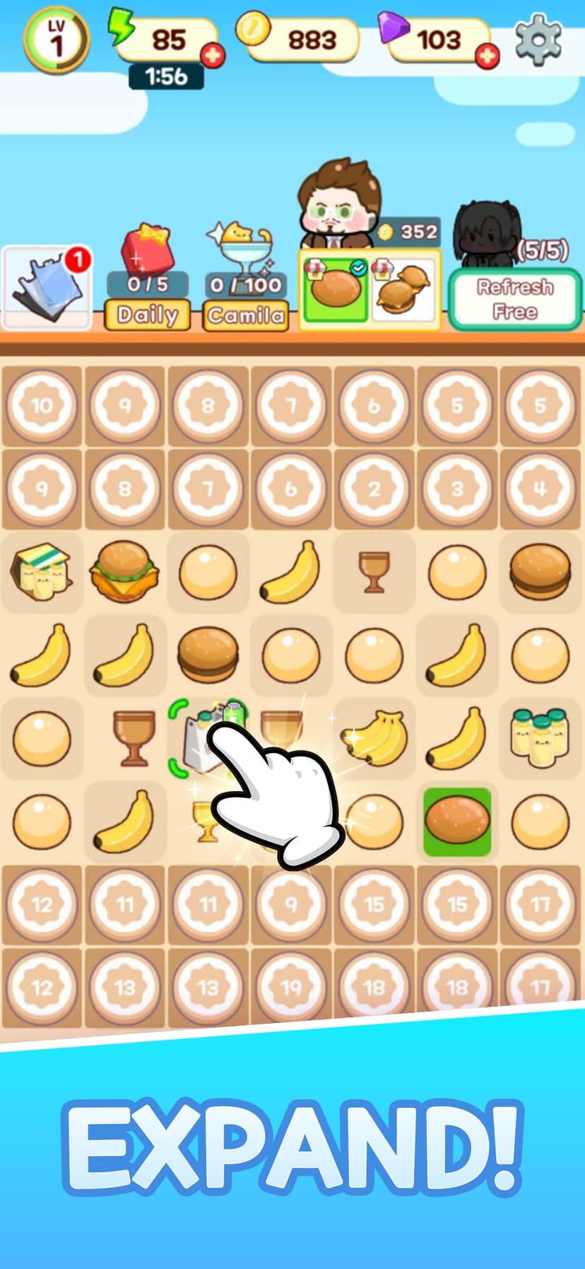 Merge Supermarket : Merge Game screenshot 5 - screenshot