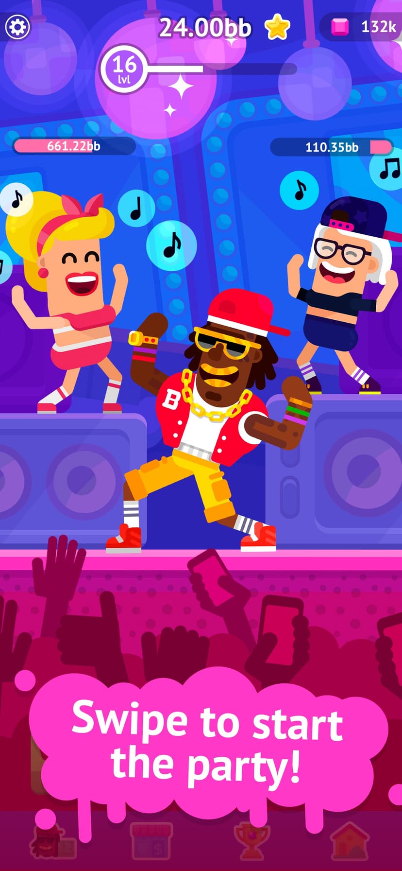 Partymasters - Fun Idle Game screenshot 1 - screenshot