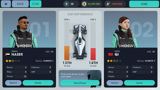 Motorsport Manager Mobile 3 screenshot 13 - screenshot