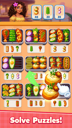 Grill Cooking: Sort Challenge screenshot 3 - screenshot