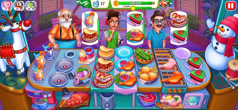 Christmas Fever Cooking Game screenshot 2 - screenshot