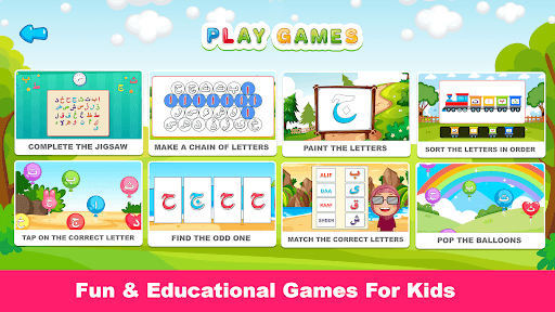 Learn Arabic Alphabet: Games screenshot 1 - screenshot