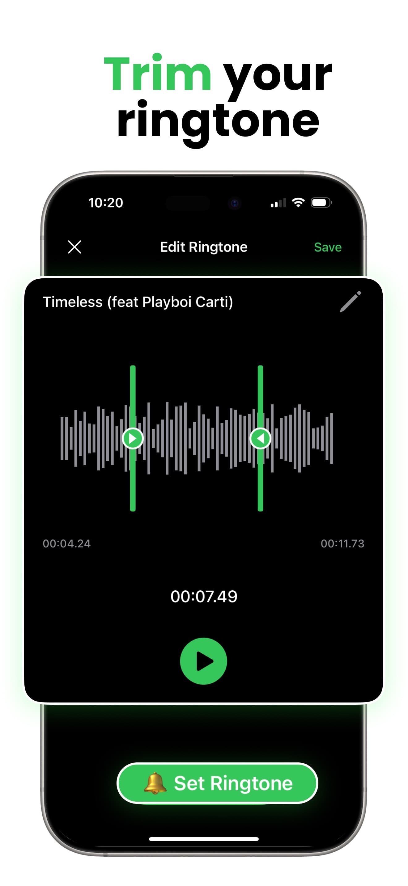 IRingtone: Ringtone Maker screenshot 2 - screenshot