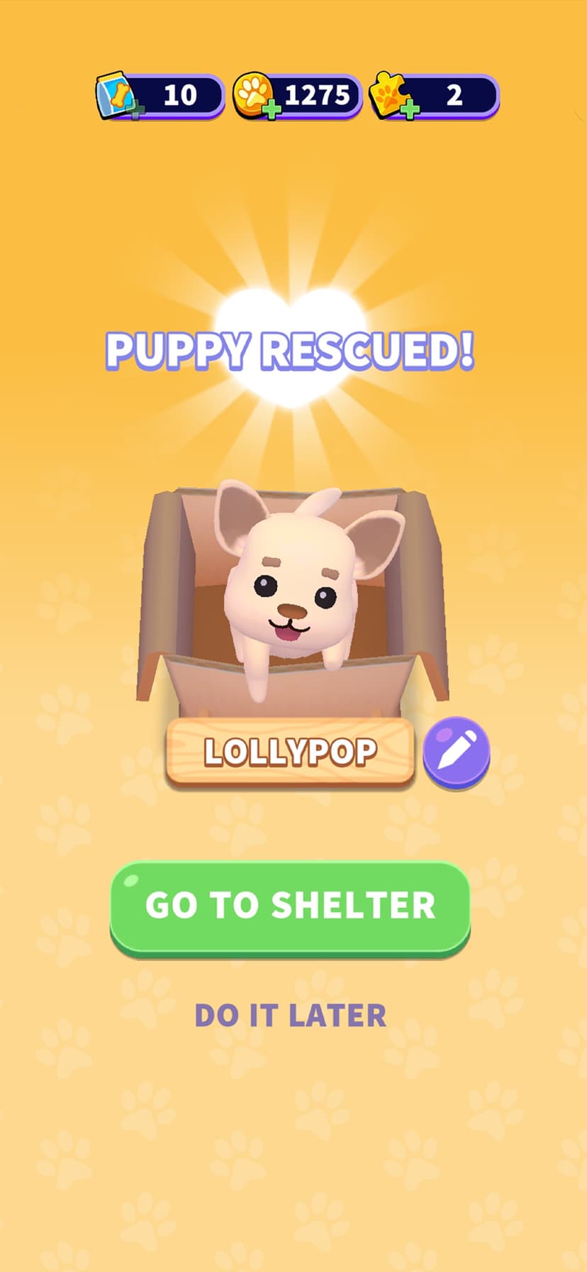 Dog Rescue - Virtual Pet Games screenshot 7 - screenshot
