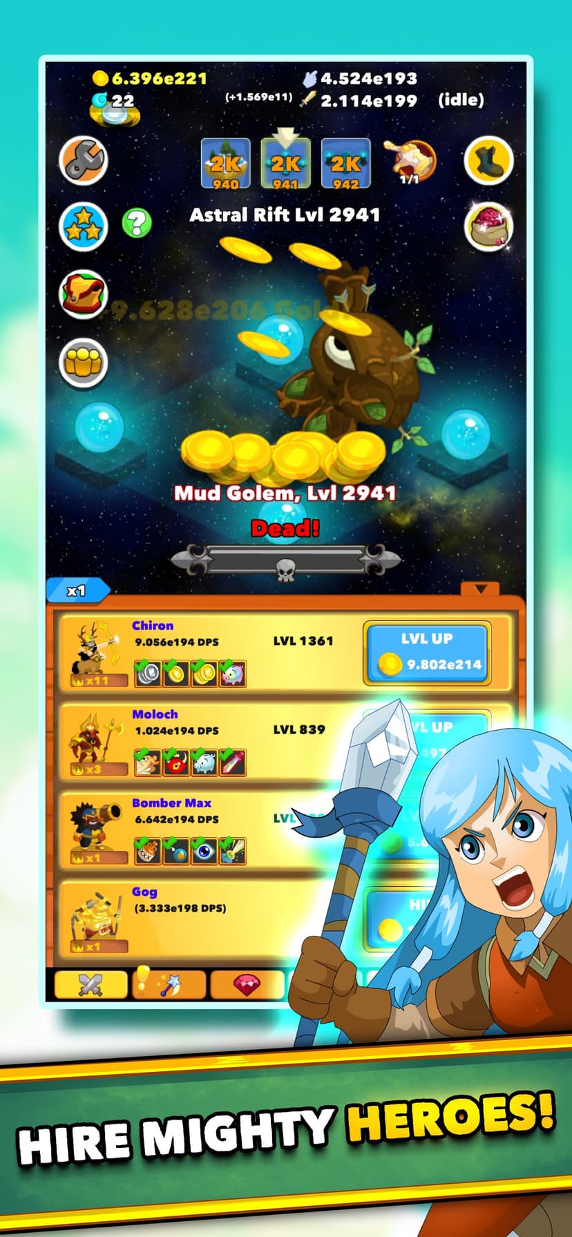 Clicker Heroes - Idle Slayer screenshot 3 - screenshot