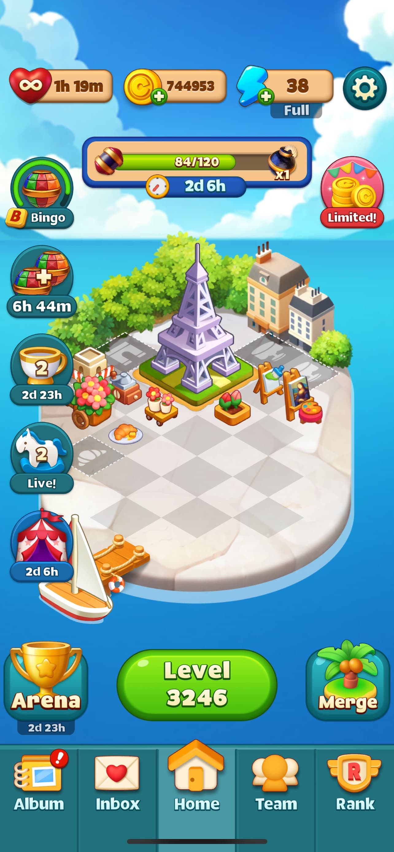 Merge & Blast: Dream Island screenshot 8 - screenshot