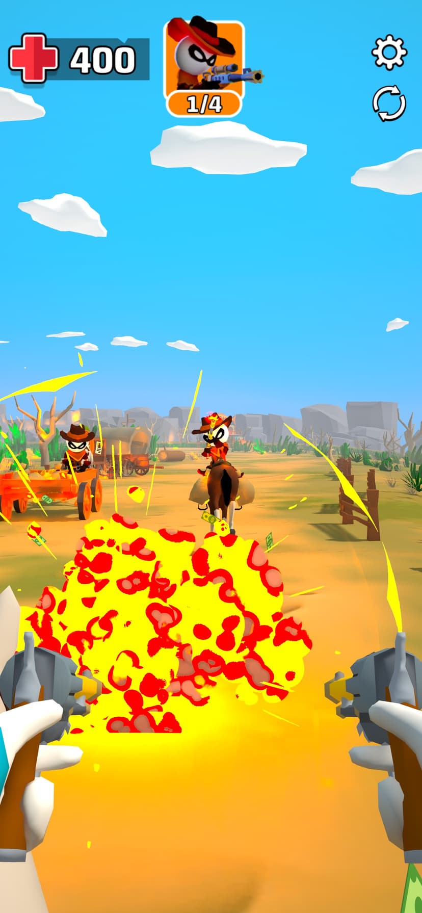 Cowboy sniper: Western gun screenshot 4 - screenshot