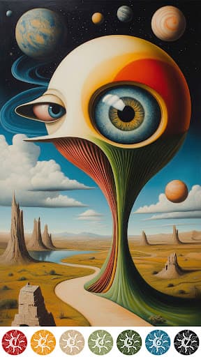 Surreal Color Paint By Number screenshot 1 - screenshot