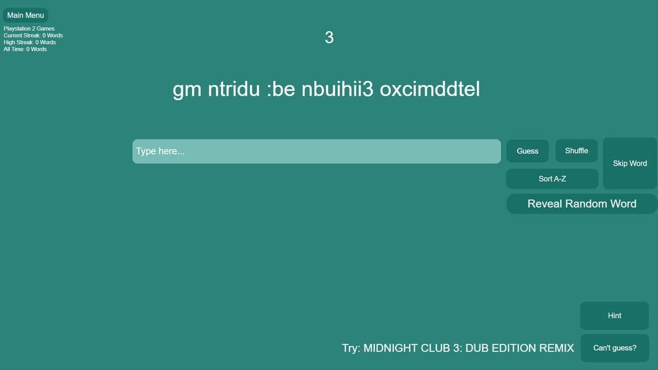 Null - screenshot