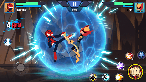 Stickman Heroes: Battle of God screenshot 3 - screenshot