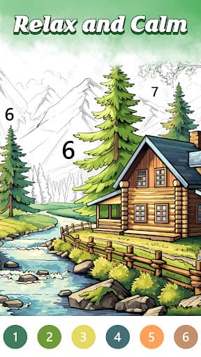 Pure Color by Number Book screenshot 2 - screenshot