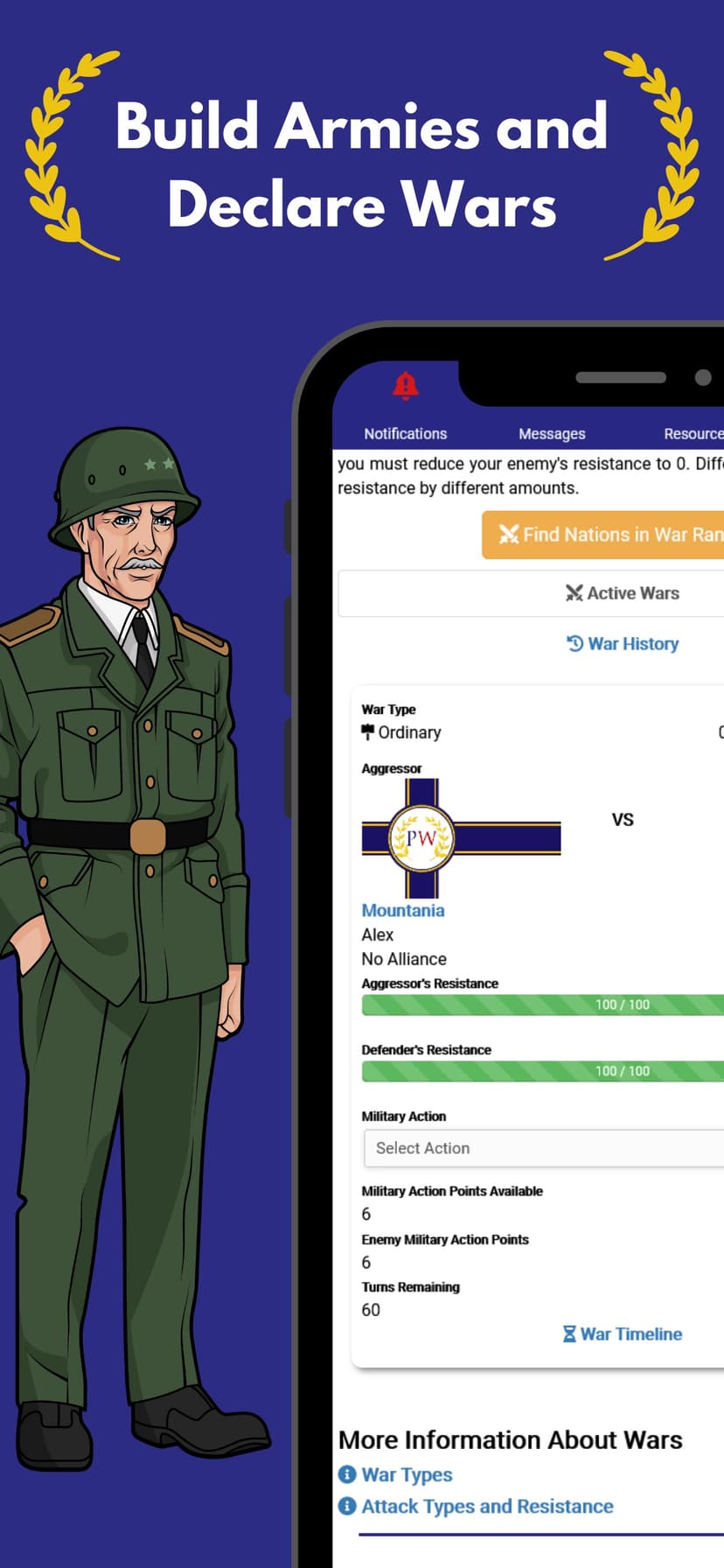 Politics and War screenshot 2 - screenshot