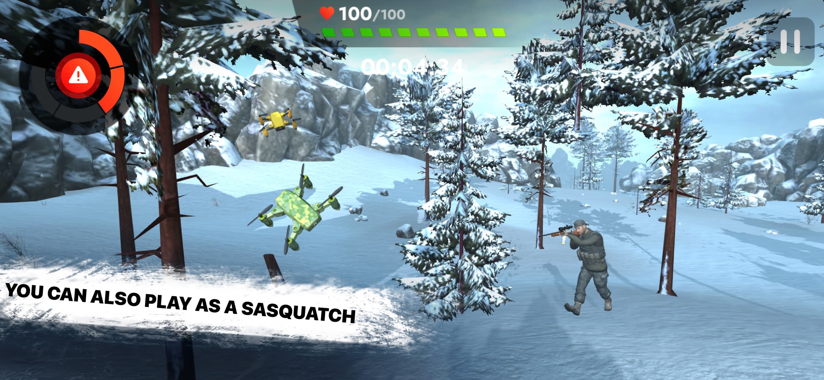 Bigfoot Monster: Yeti Hunting screenshot 2 - screenshot