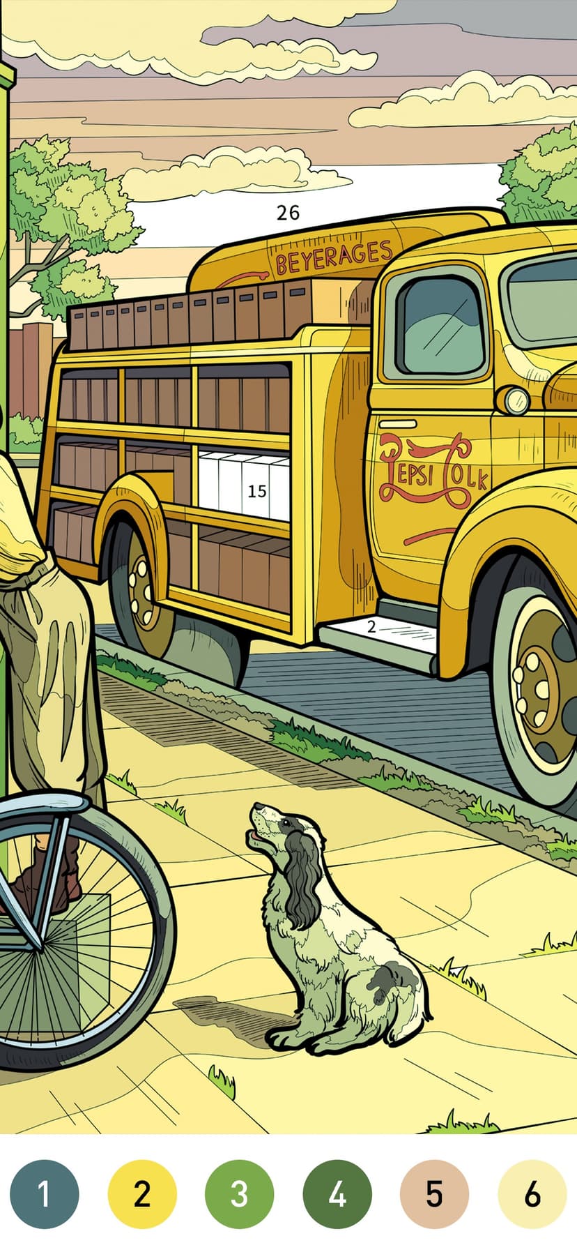 Nostalgia Color by number game screenshot 6 - screenshot