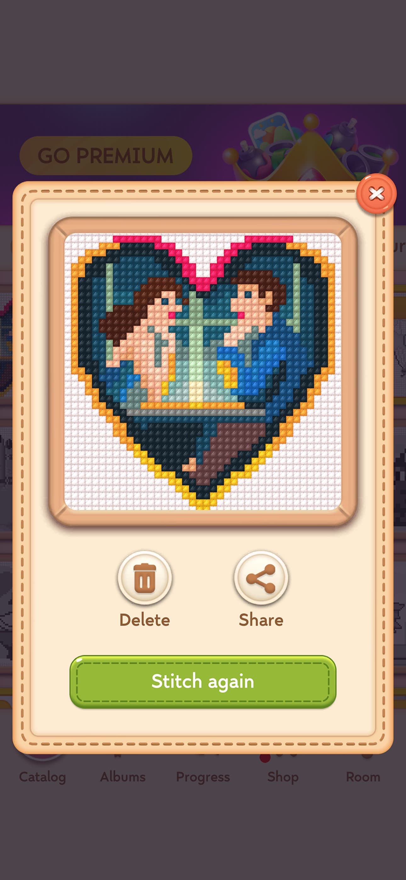 Craft Cross Stitch: Pixel Art screenshot 4 - screenshot