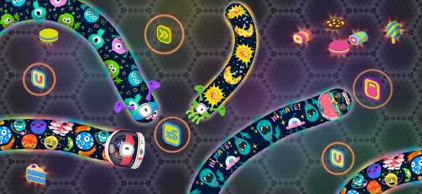 Wormate.io screenshot 3 - screenshot