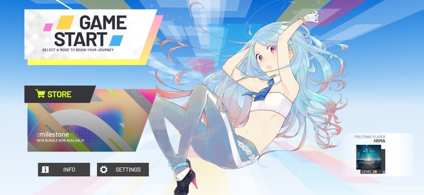 Polytone - Rhythm Game screenshot 1 - screenshot
