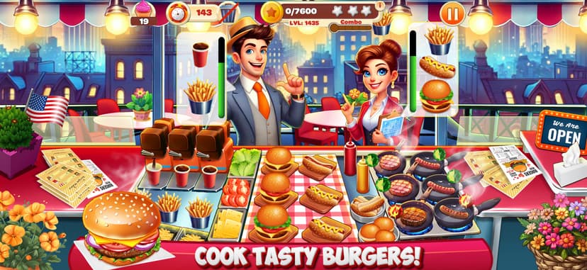 Cooking Mastery: Kitchen Games screenshot 1 - screenshot