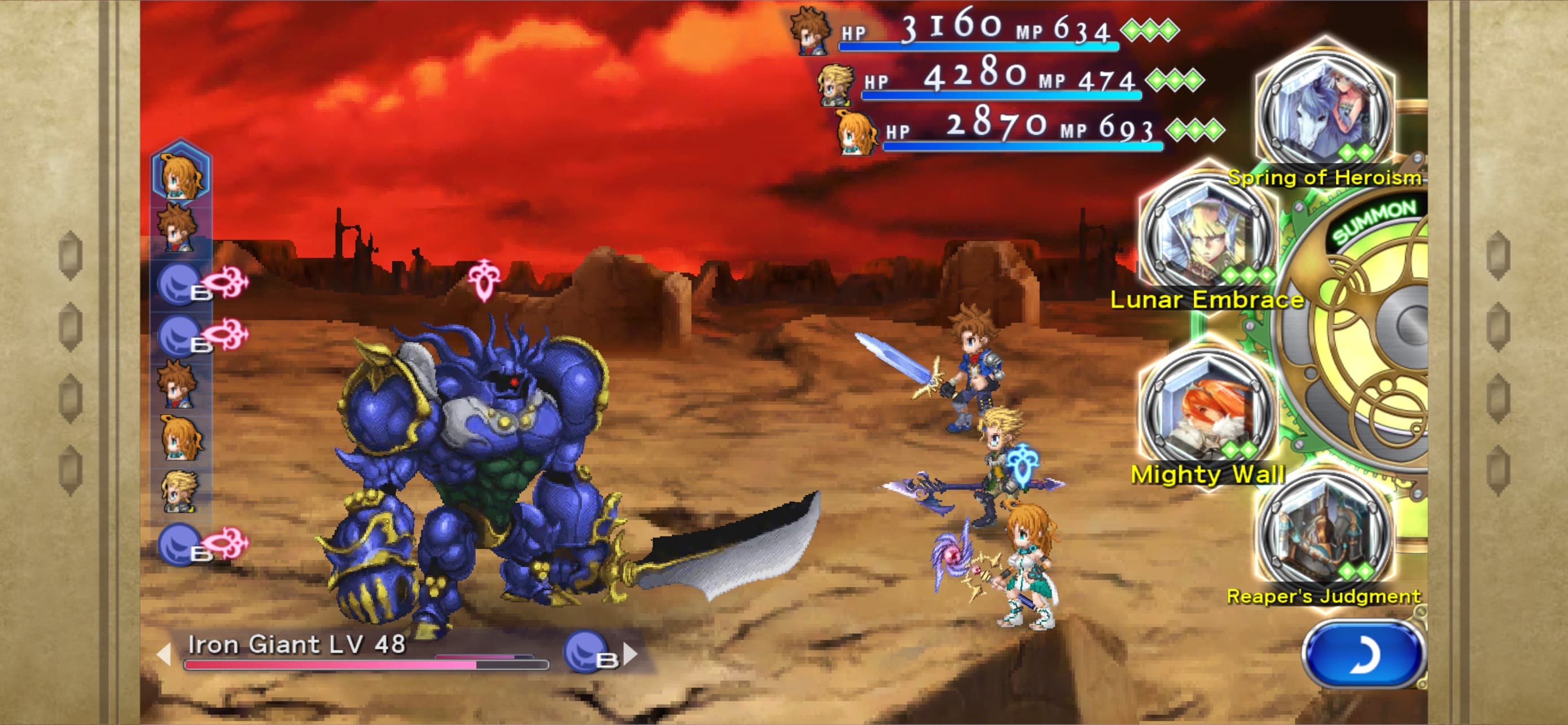 FINAL FANTASY DIMENSIONS II screenshot 3 - screenshot