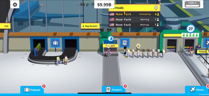 Idle Tap Airport screenshot 4 - screenshot
