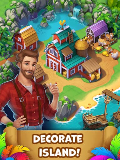 Tropical Merge: Merge game screenshot 12 - screenshot