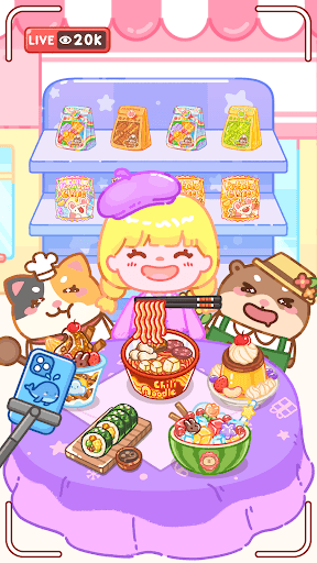 Mukbang ASMR Livestream Party screenshot 12 - screenshot