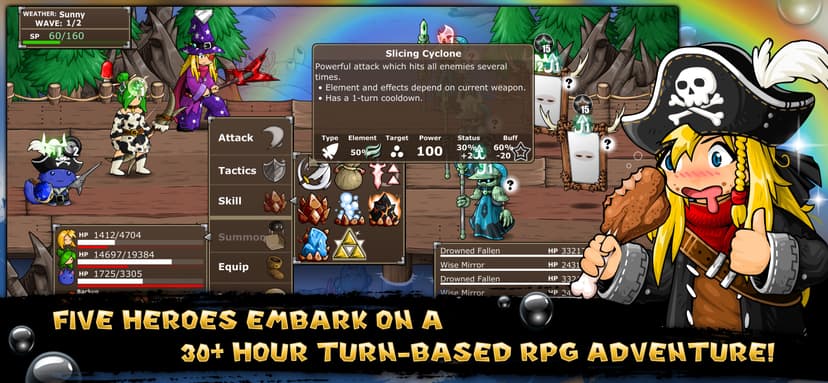 Epic Battle Fantasy 5: RPG screenshot 1 - screenshot