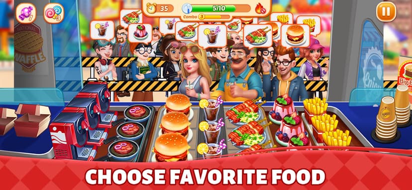 Crazy Diner:Kitchen Adventure screenshot 3 - screenshot
