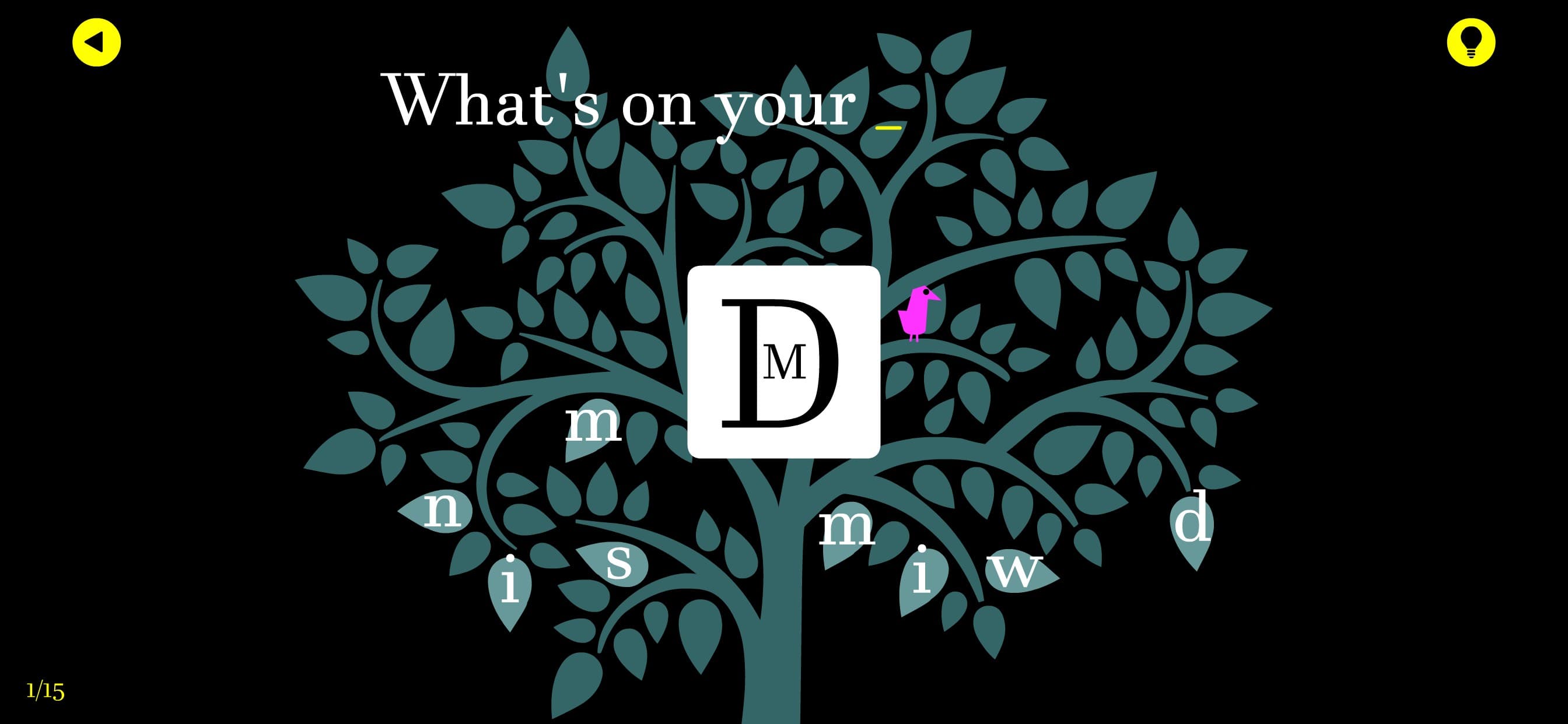 Words for a bird screenshot 2 - screenshot