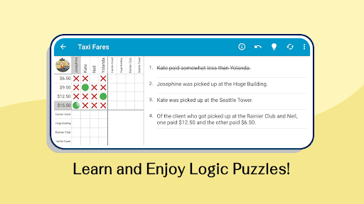 Logic Grid Puzzles: Brain Game screenshot 1 - screenshot