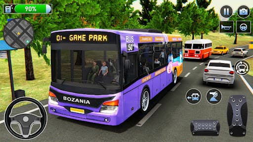 Bus Simulator : 3D Bus Games screenshot 3 - screenshot