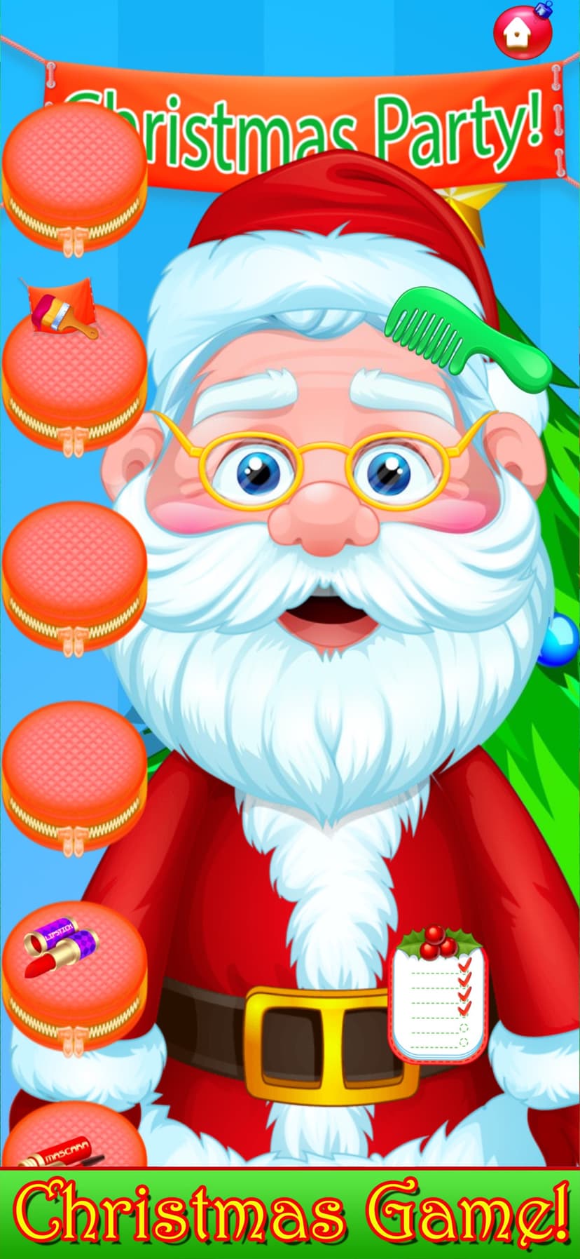 Santa Hair Game For Christmas screenshot 6 - screenshot