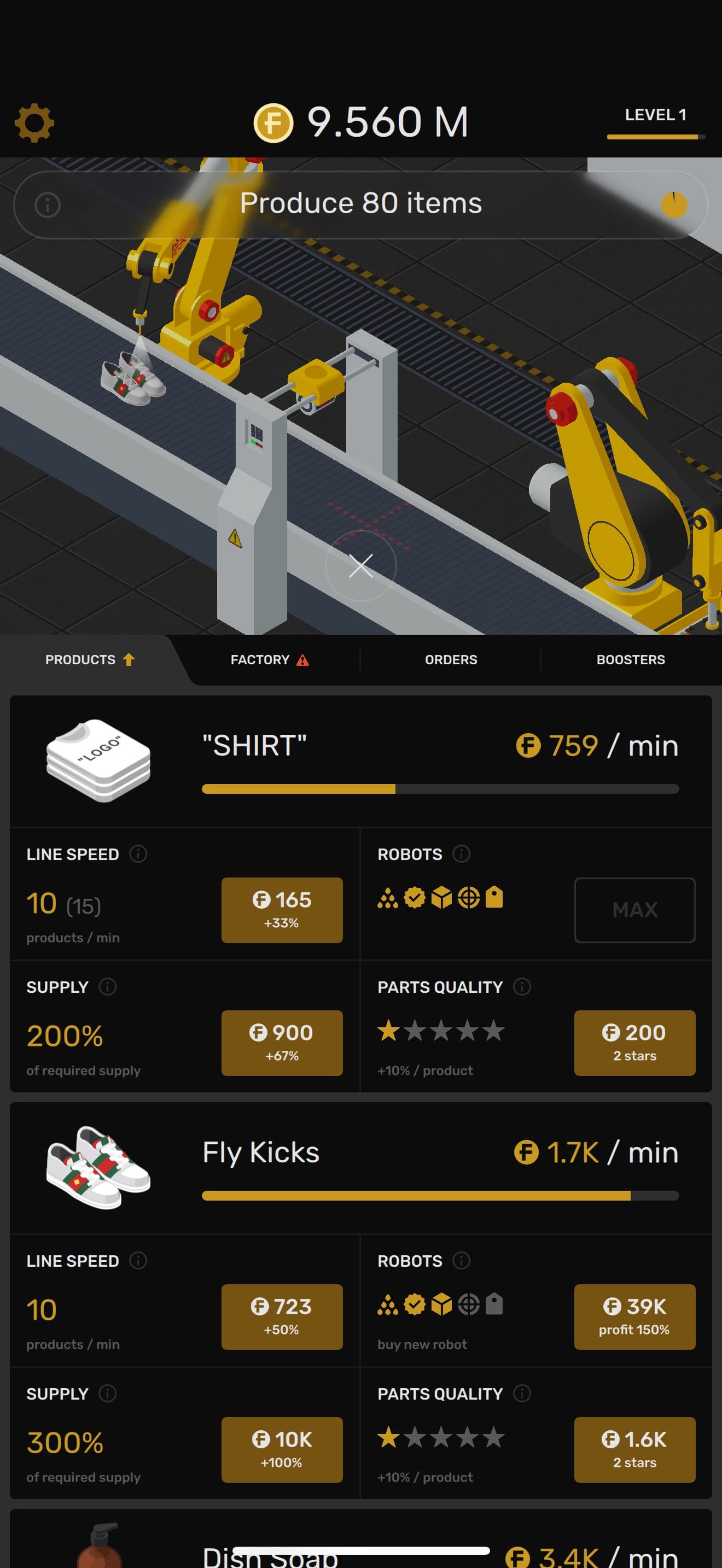 Factory: Idle & Tycoon Game screenshot 2 - screenshot