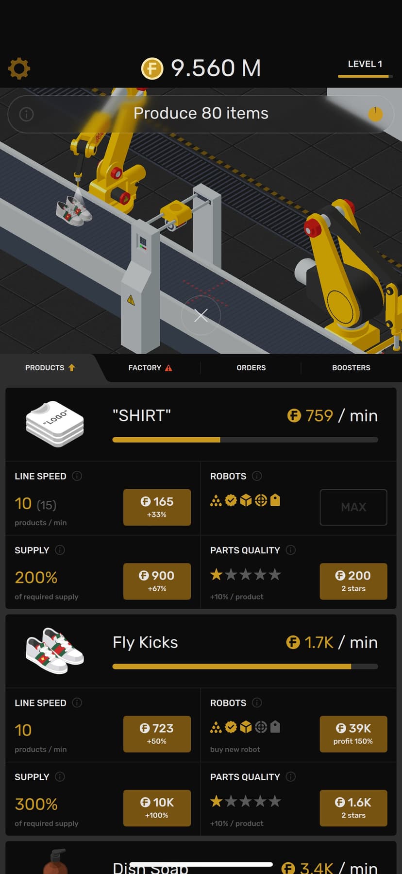 Factory: Idle & Tycoon Game screenshot 2 - screenshot