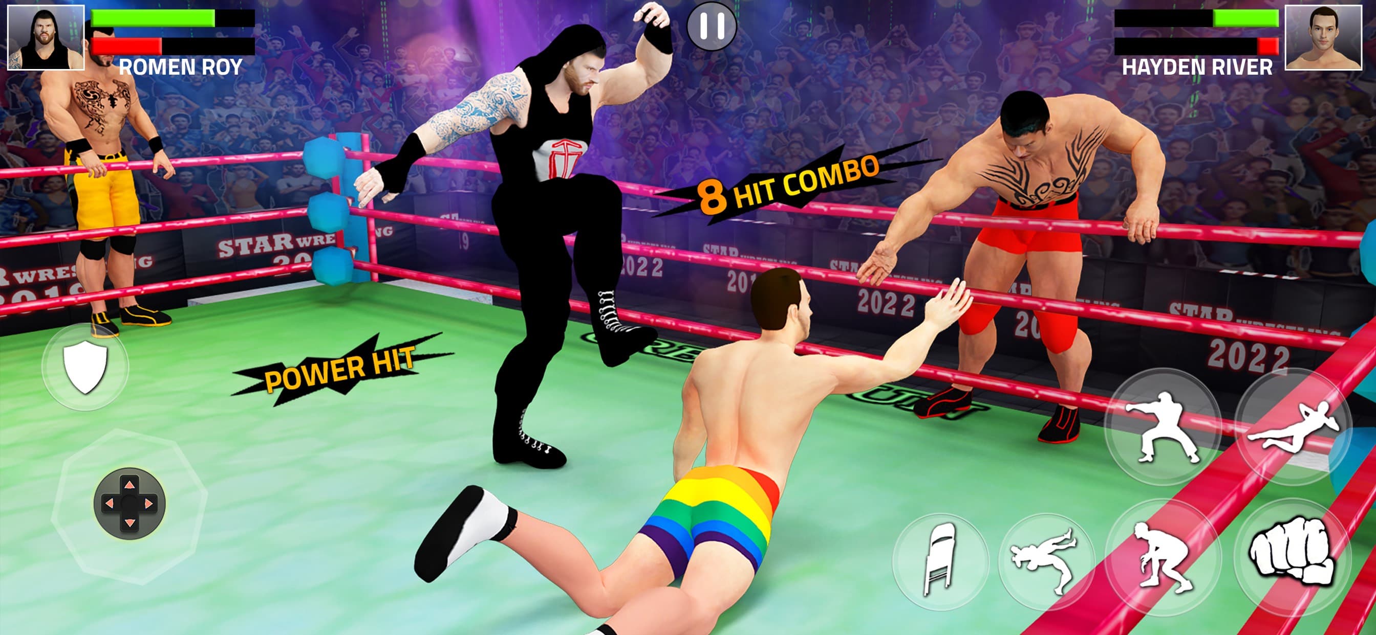 Real Wrestling : Fighting Game screenshot 2 - screenshot