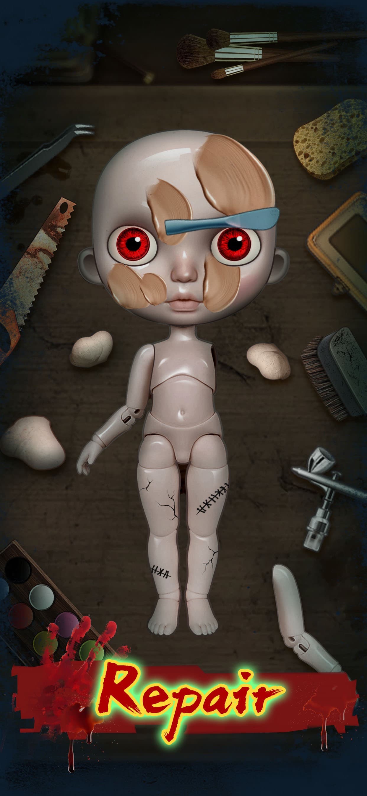 Doll Repair - Makeup studio screenshot 2 - screenshot