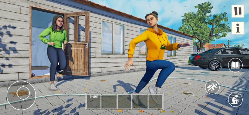 Schoolgirl Stealth Runaway Sim screenshot 4 - screenshot