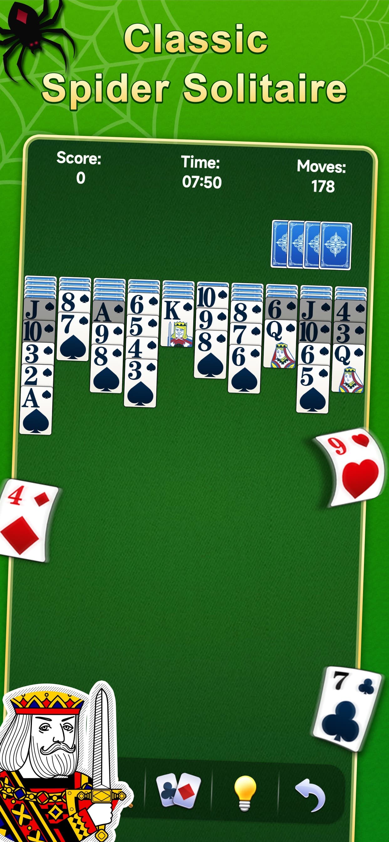 Spider Solitaire - ACE screenshot 2 - screenshot