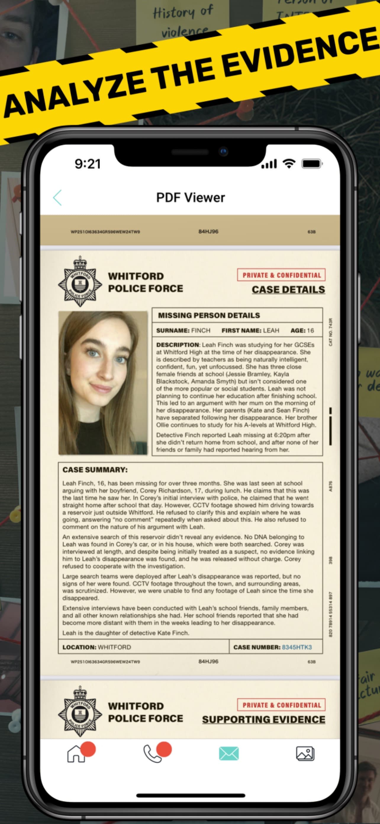 Suspects: Mobile Detective screenshot 4 - screenshot