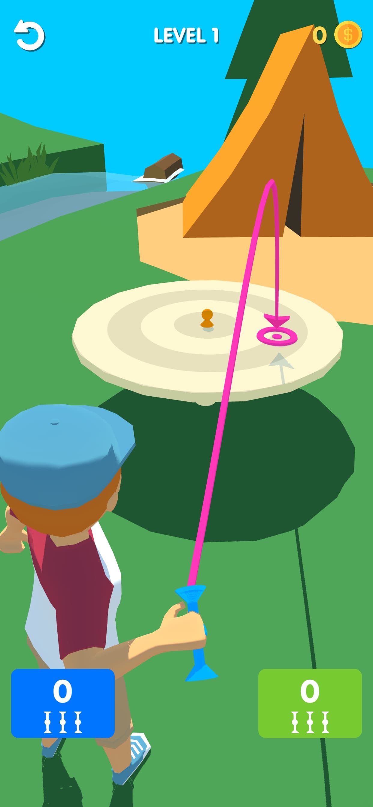 Sticky Darts 3D screenshot 1 - screenshot