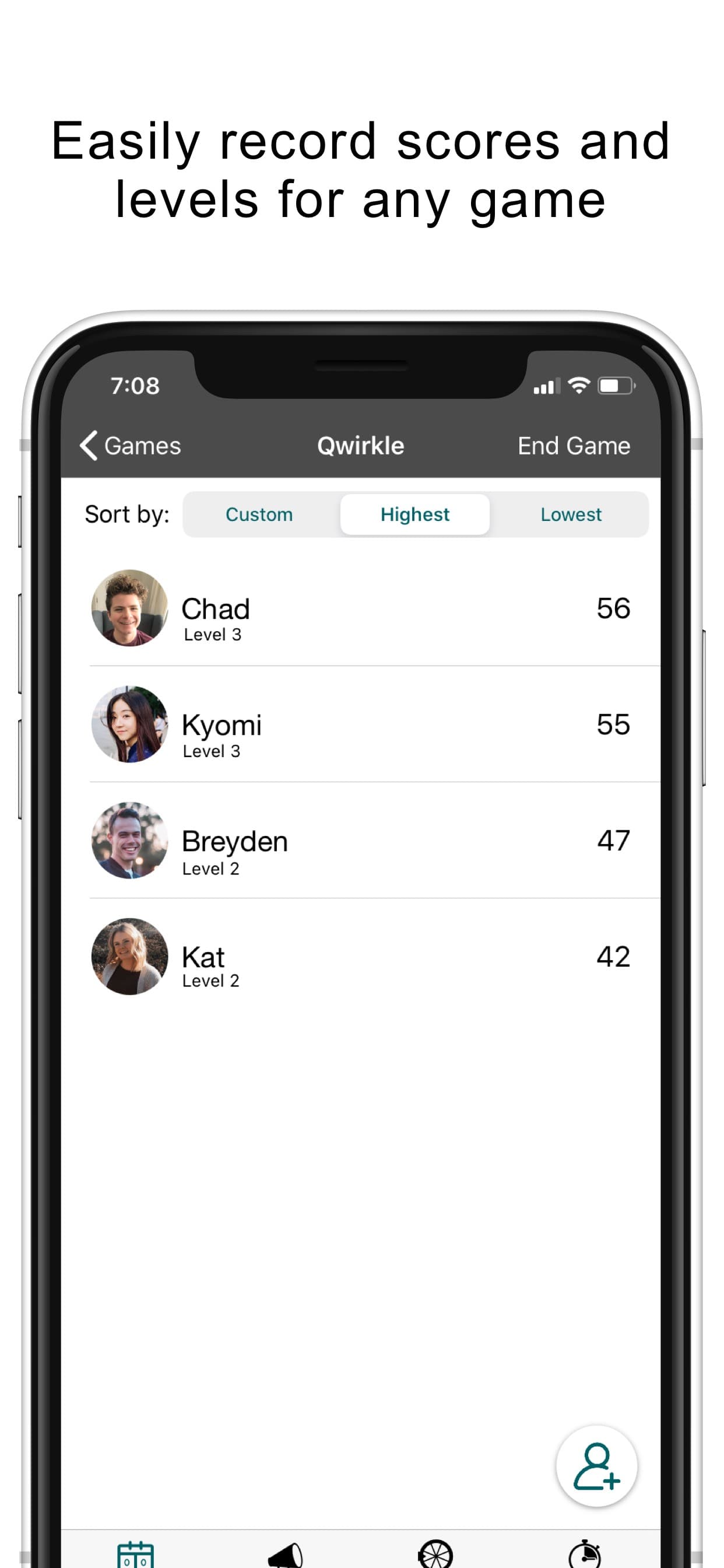 Keep Score GameKeeper screenshot 1 - screenshot