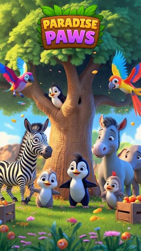 Paradise Paws: Merge Animals screenshot 8 - screenshot